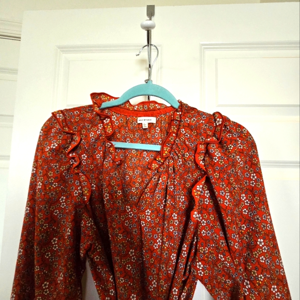 Boho Max Studio Maxi Dress Size Large